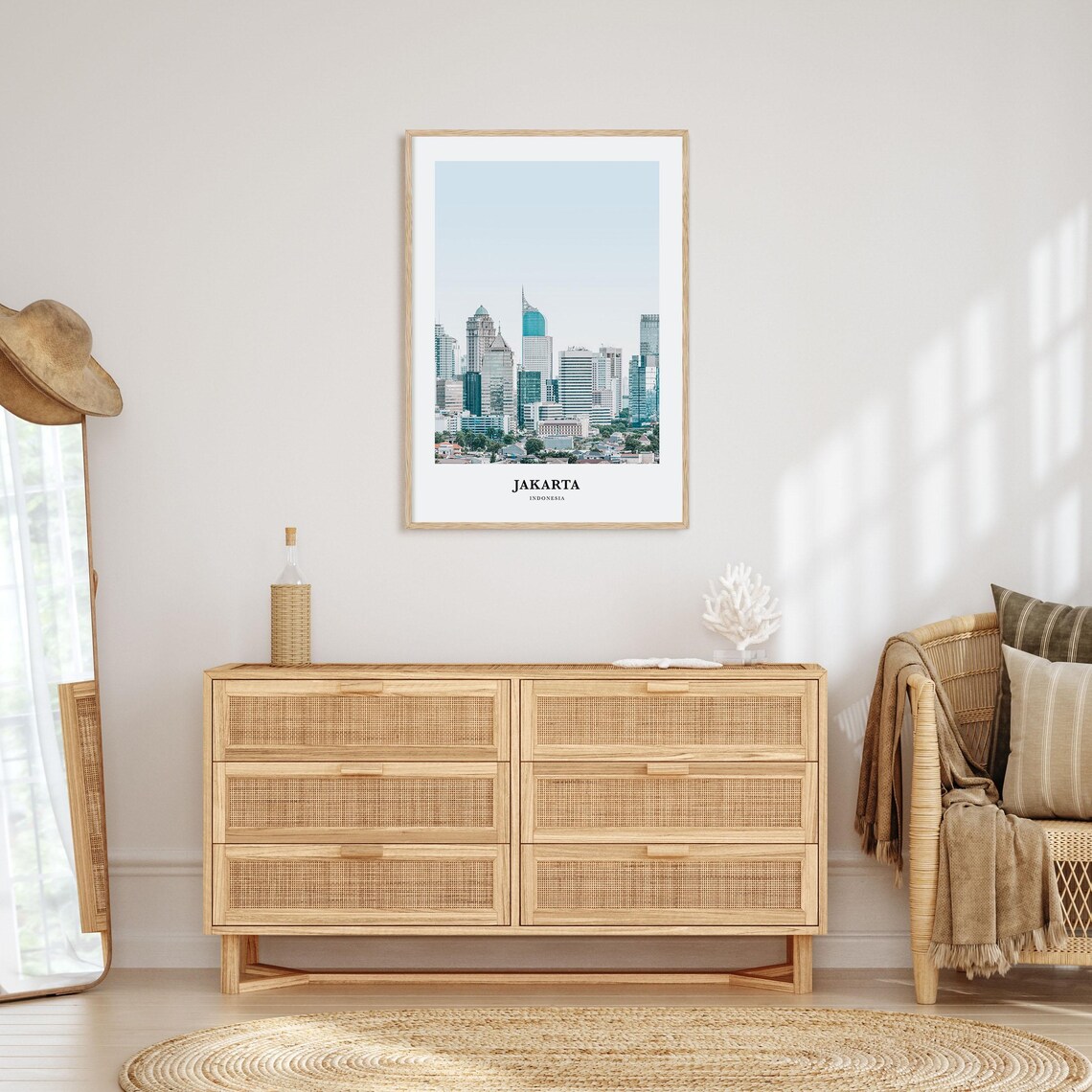 Jakarta Indonesia Modern City Skyline Skyscrapers Photo Poster - Image 2