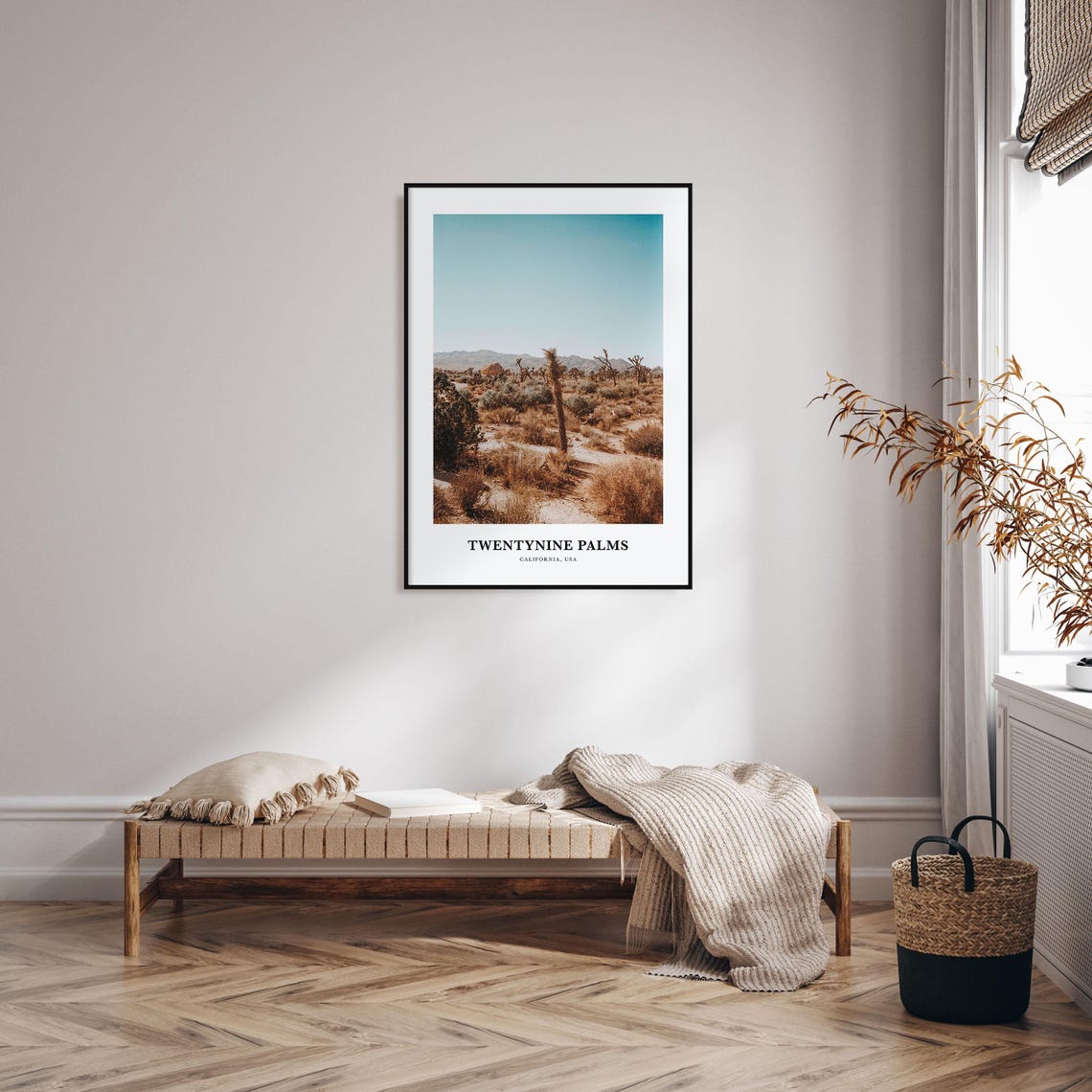 Twentynine Palms California Joshua Tree Desert Travel Photo Print - Image 3