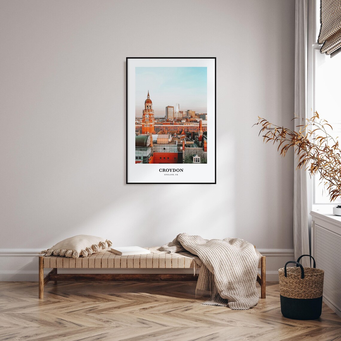 Croydon Travel Poster, England UK Place Print - Image 3