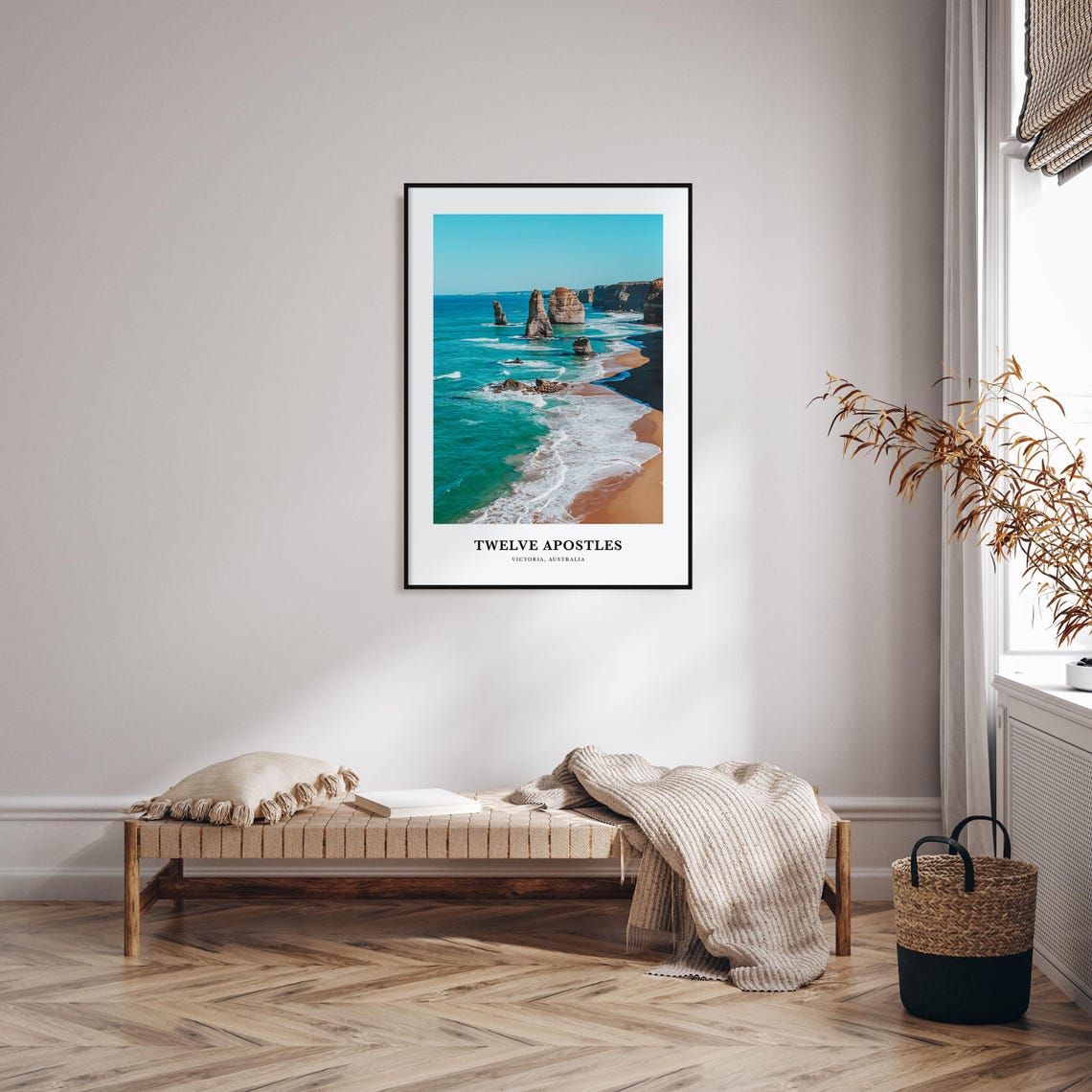 Twelve Apostles Australia Limestone Stacks Ocean Coast Photo Poster - Image 3