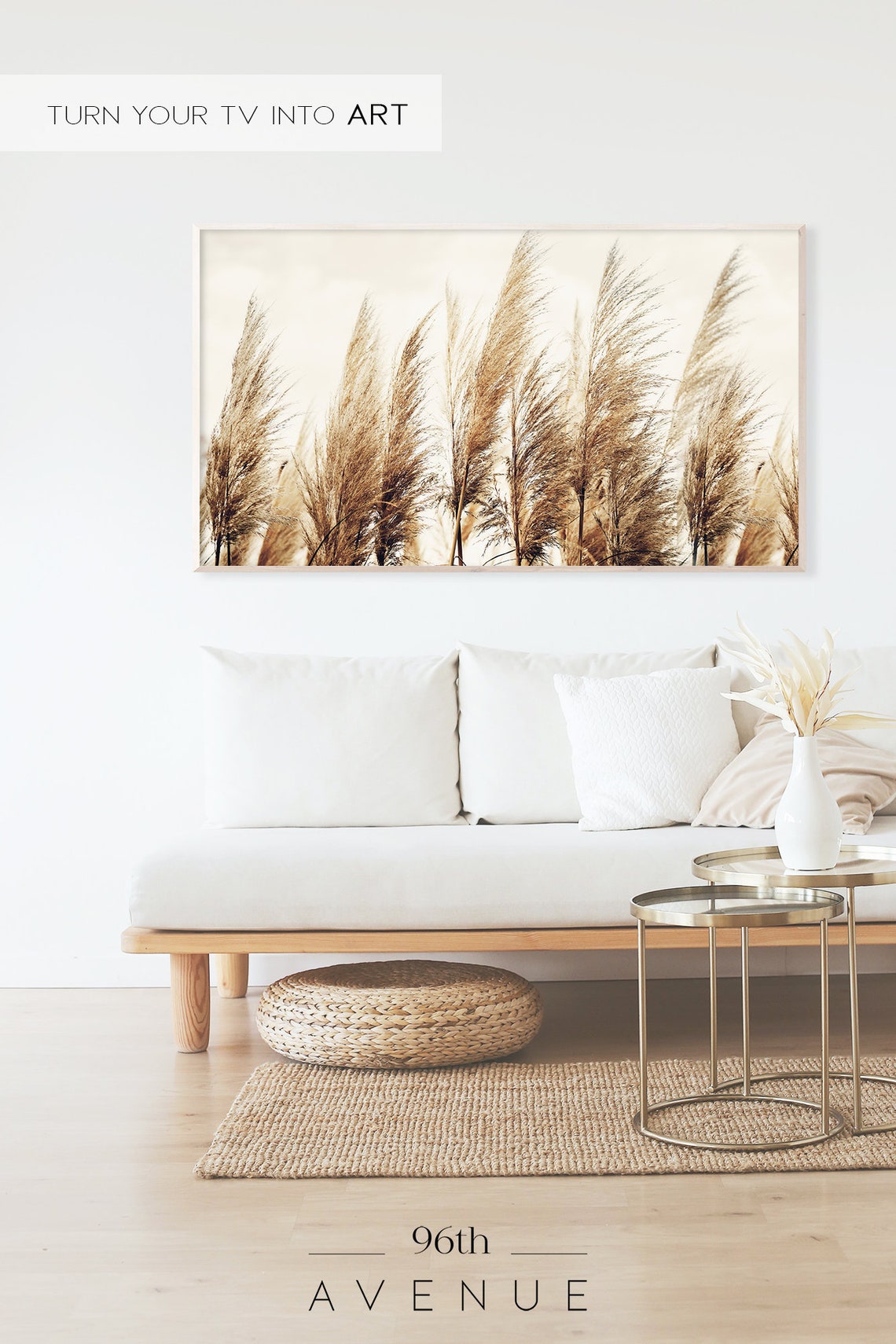 Pampas Grass Art for TV - Image 2