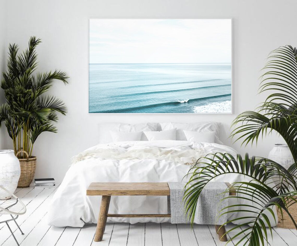 Ocean Beach Print, Coastal Wall Art Poster - Image 2