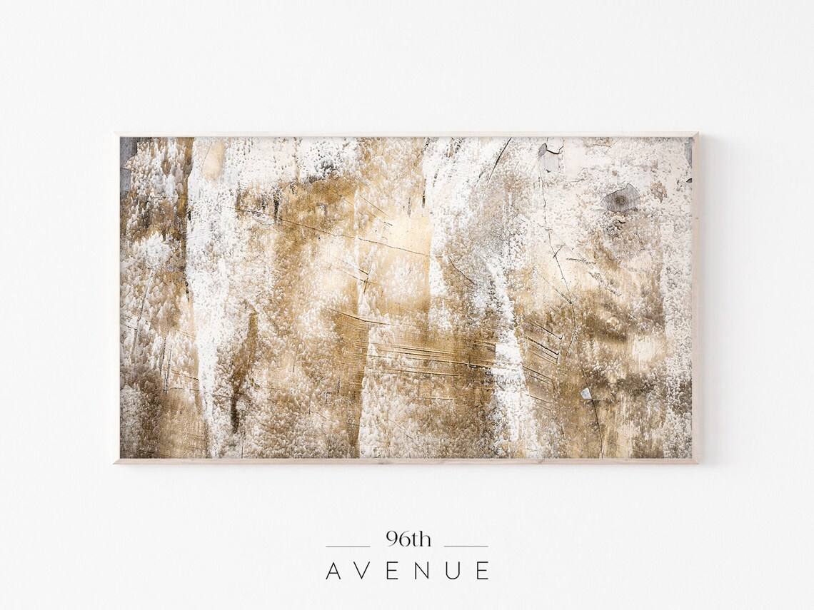 Gold Abstract Art, Modern Abstract Poster Print