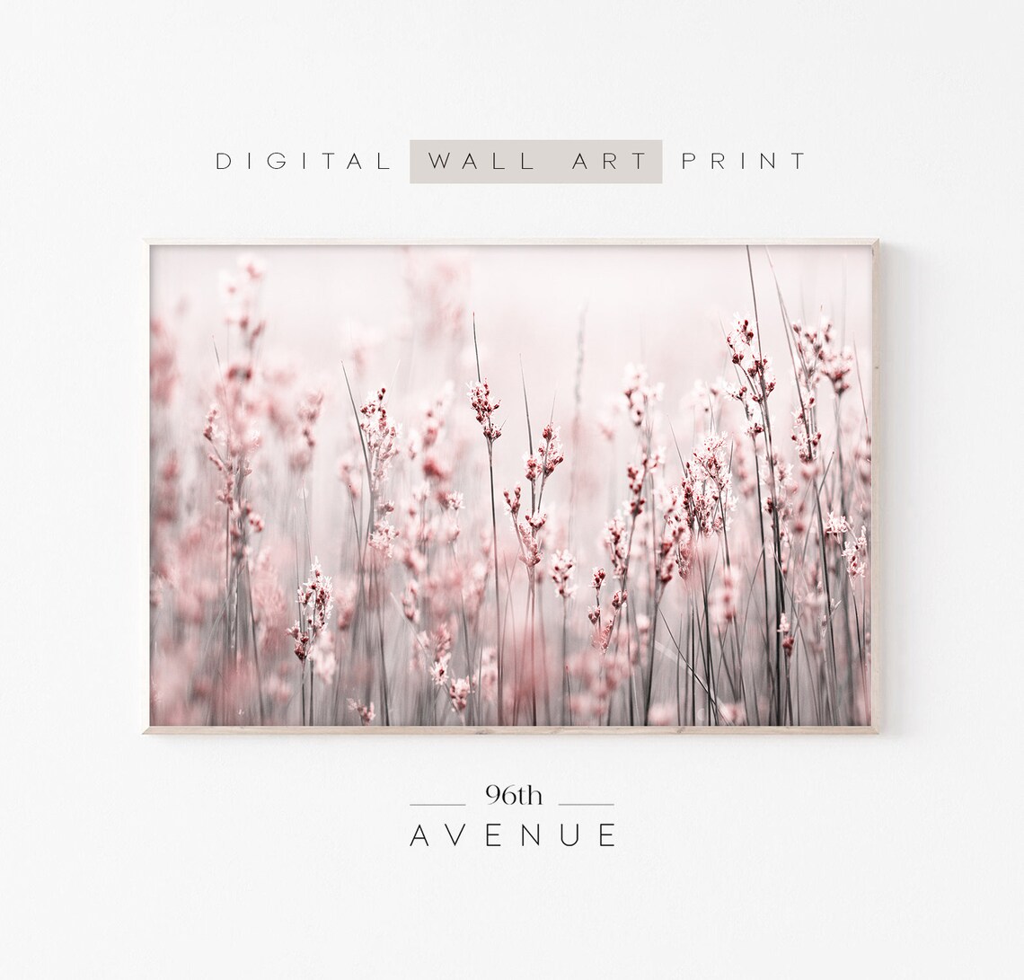 Wildflowers Floral Photo Spring Flowers Art Print