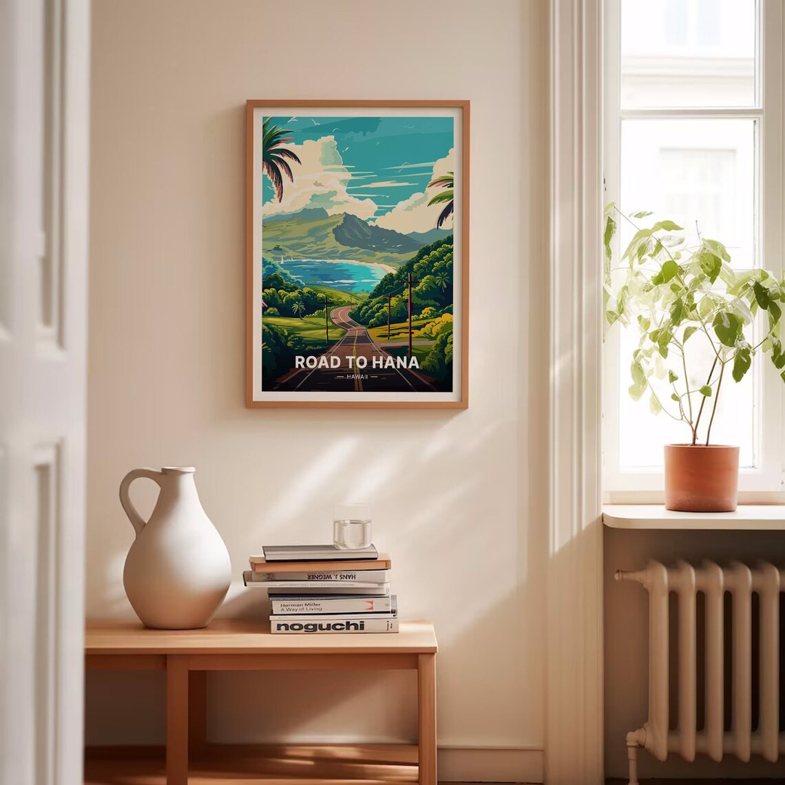 Hawaii Road To Hana Travel Poster, Scenic Home Decor - Image 4