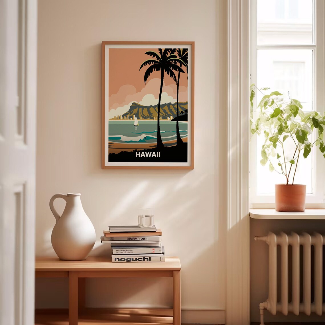 Vintage Hawaii Travel Poster Art Print, Retro Decor - Image 4