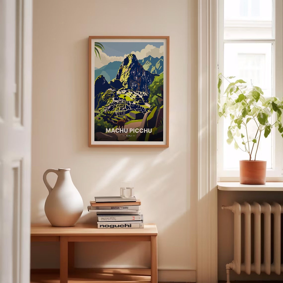 Machu Picchu Peru Inca Citadel Andes Mountains Ruins View Poster - Image 4