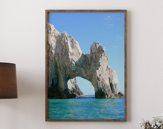 Cabo San Lucas Print El Arco Rock Cliffs Baja