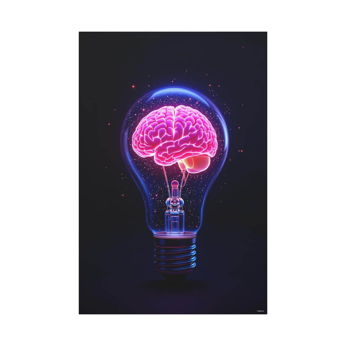 Mind Energy - Abstract Art Print - Image 3