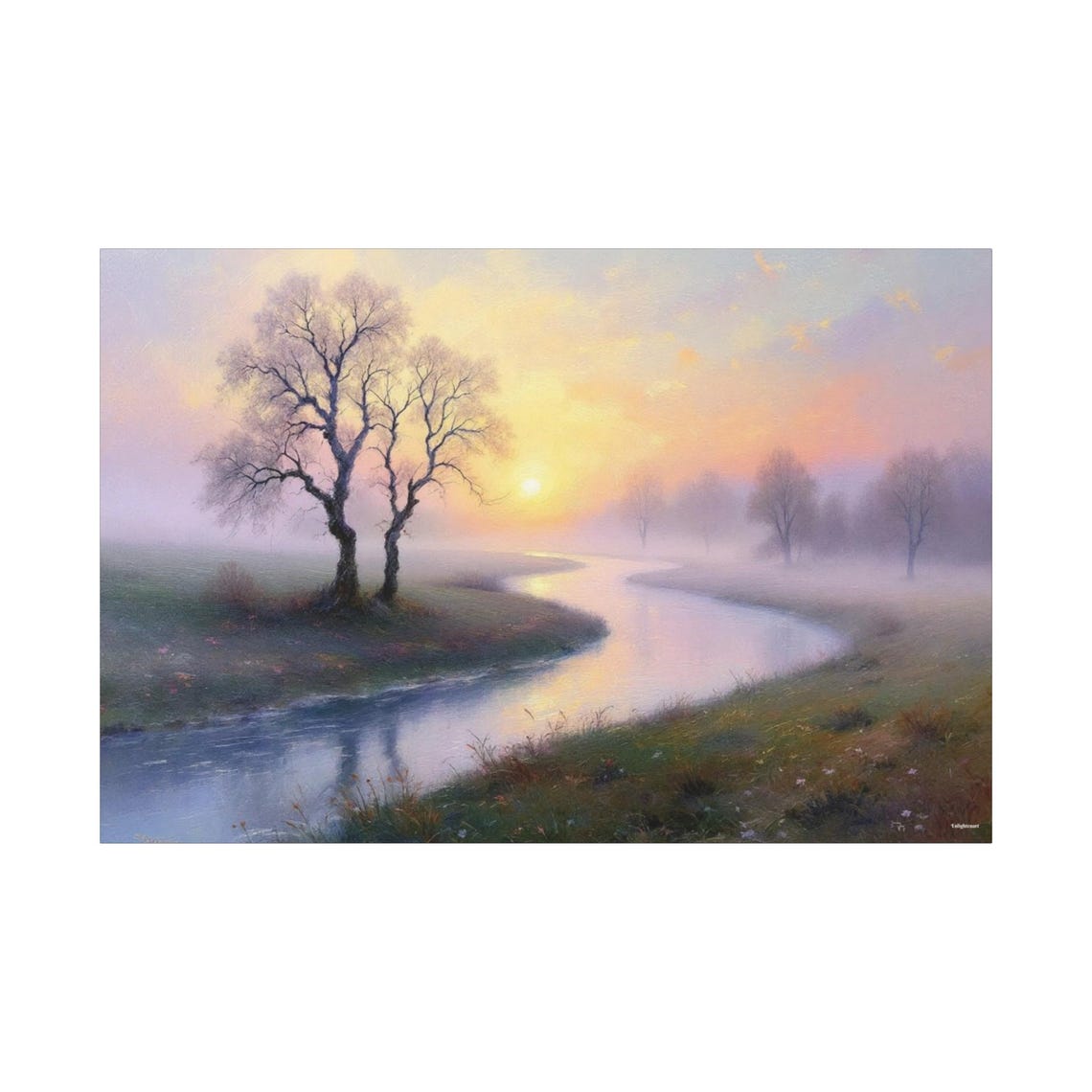 Whispers Of The Morning Fog, Abstract - Image 3