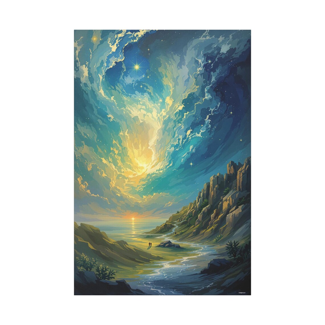 Beneath The Painted Sky, Sunset Art Print - Image 3