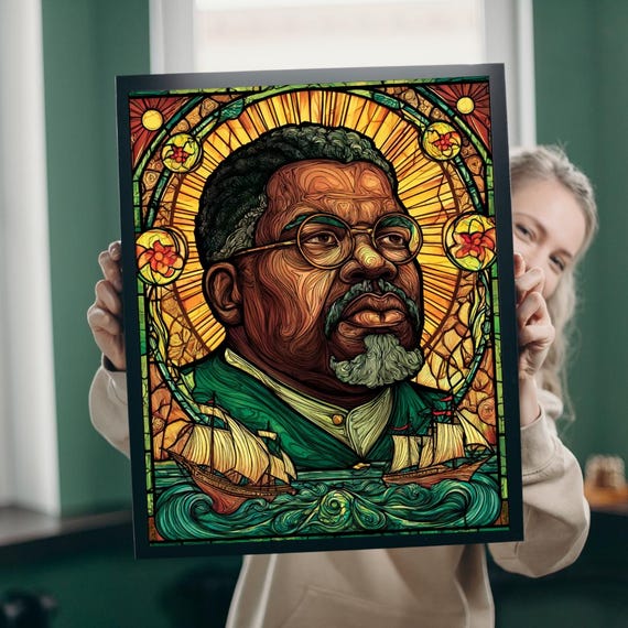 Historical Figure Puzzle Marcus Garvey Educational Afrocentric Gift For Friends Family Activity Home Entertainment Black History Month