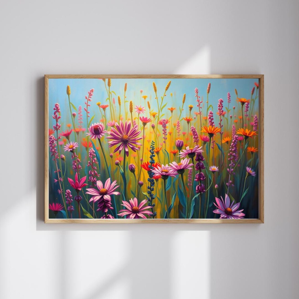 Floral Jigsaw Puzzle Springtime Botanical Design For Adults