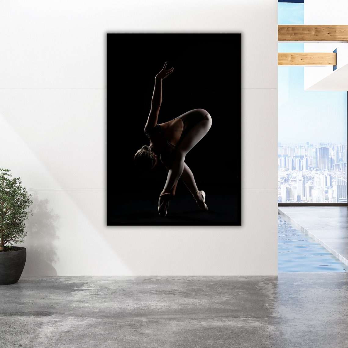 Ballerina Art Dancing Ballerina Wall Decor Ballet Artwork Dance Studio Decoration Gift For Dance Lover - Image 5