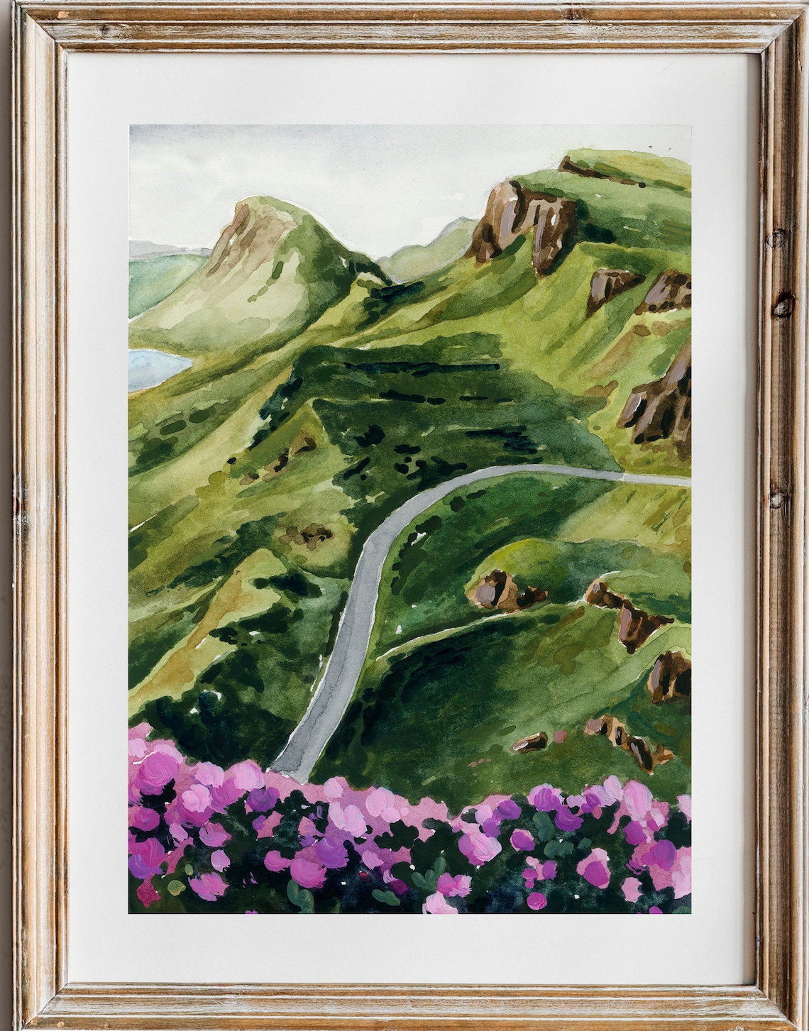 Quiraing Isle Of Skye Scottish Collection, Art Print