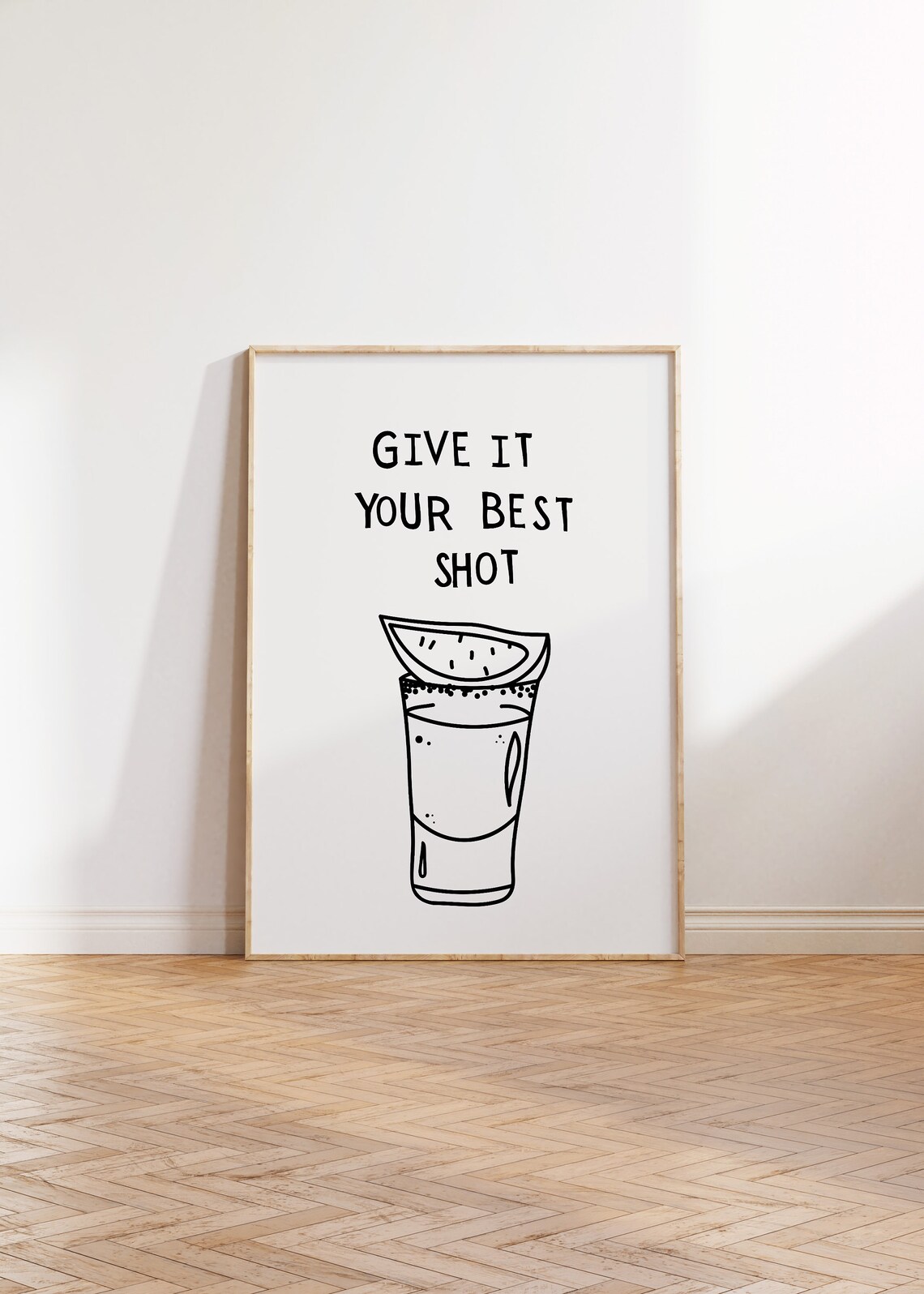 Bar Art Print Liquor Poster, Modern Bar Cart - Image 3