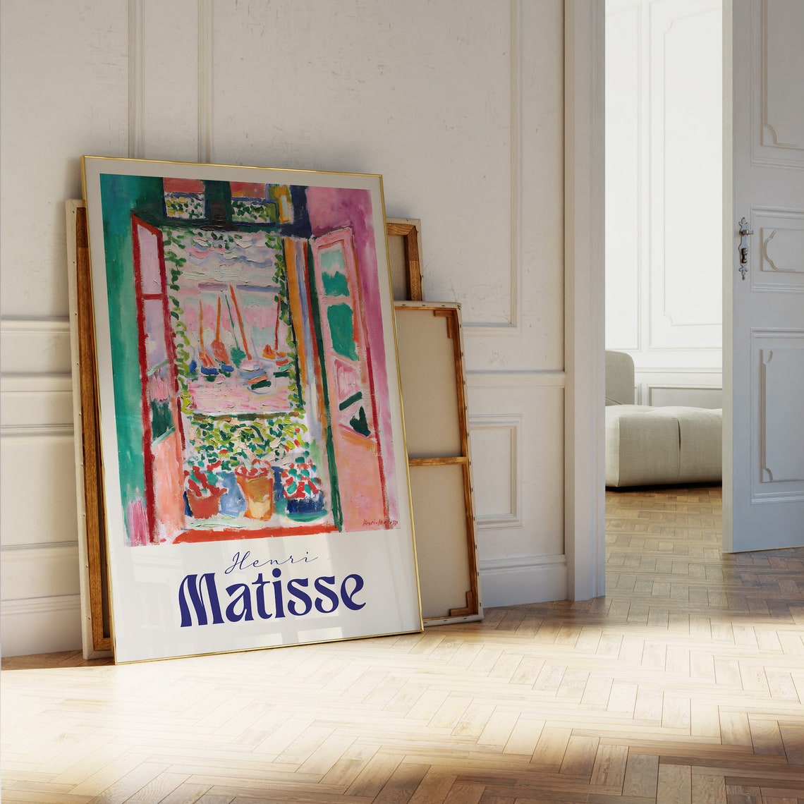 Henri Matisse Open Window Collioure Bright Colorful View Art Poster - Image 5