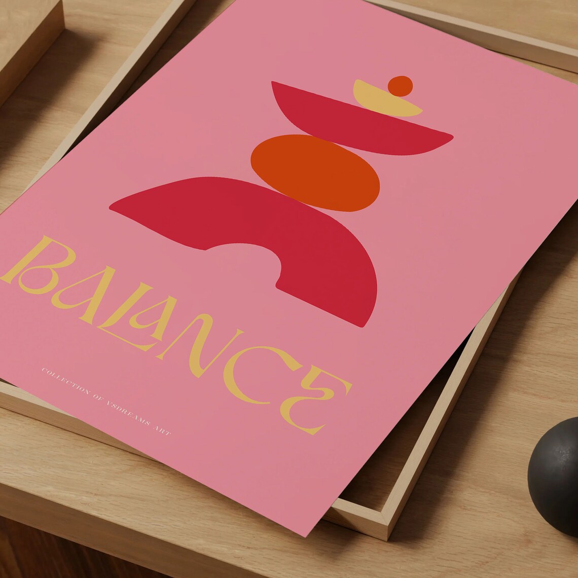 Balancing Stones Positive Affirmation Art Print - Image 5