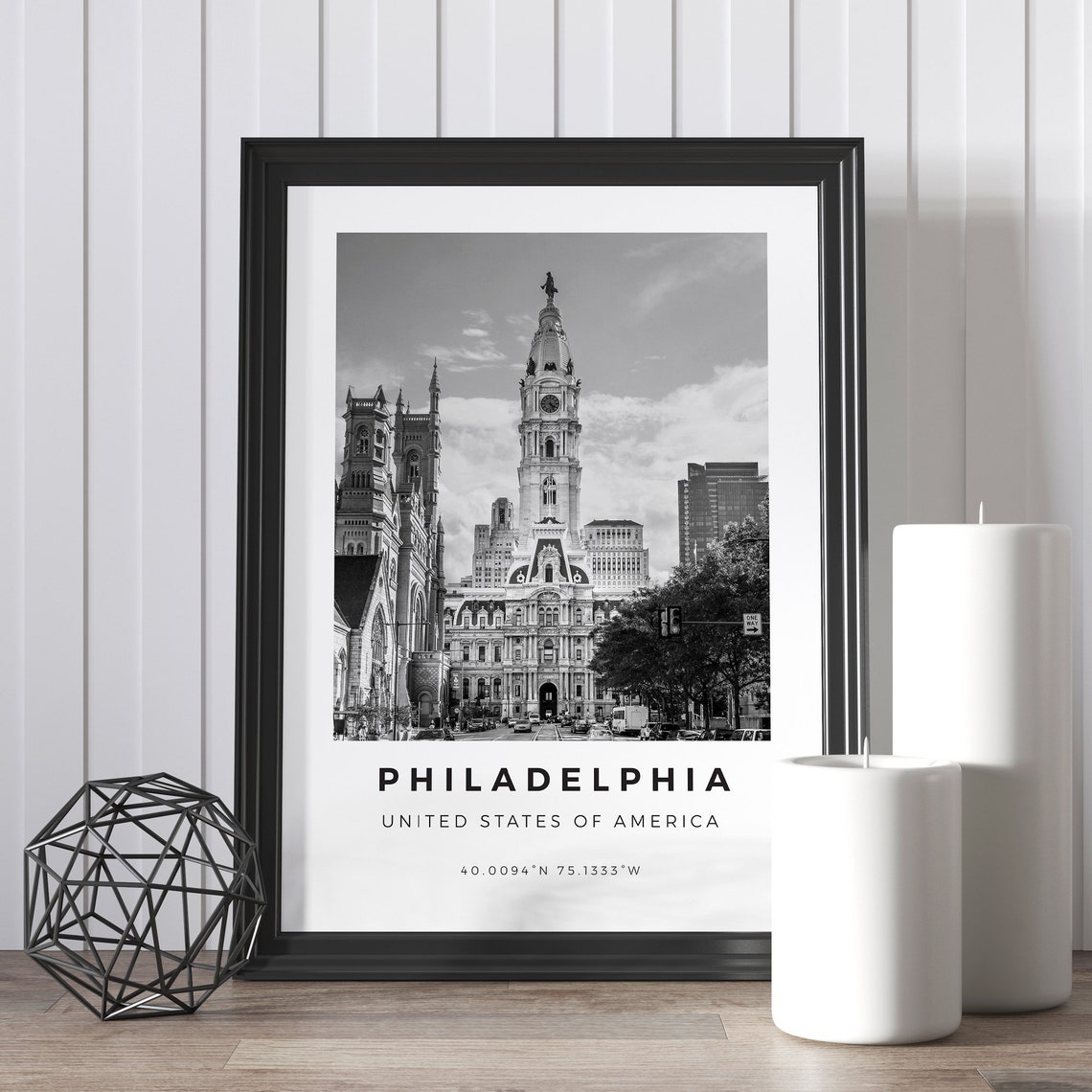 Philadelphia Landscape Wall Art Print