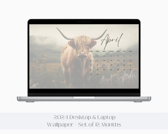2024 Monthly Desktop Calendar Wallpaper Calendar Background Rustic Desktop Calendar Desktop Wallpaper Calendar Computer Wallpaper