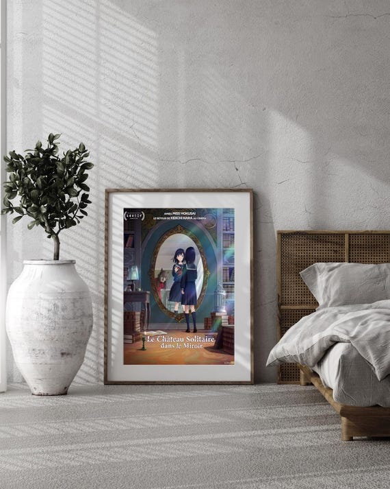 Movie Poster Reproduction The Lonely Castle In The Mirror Hq Wall Decor Unframed