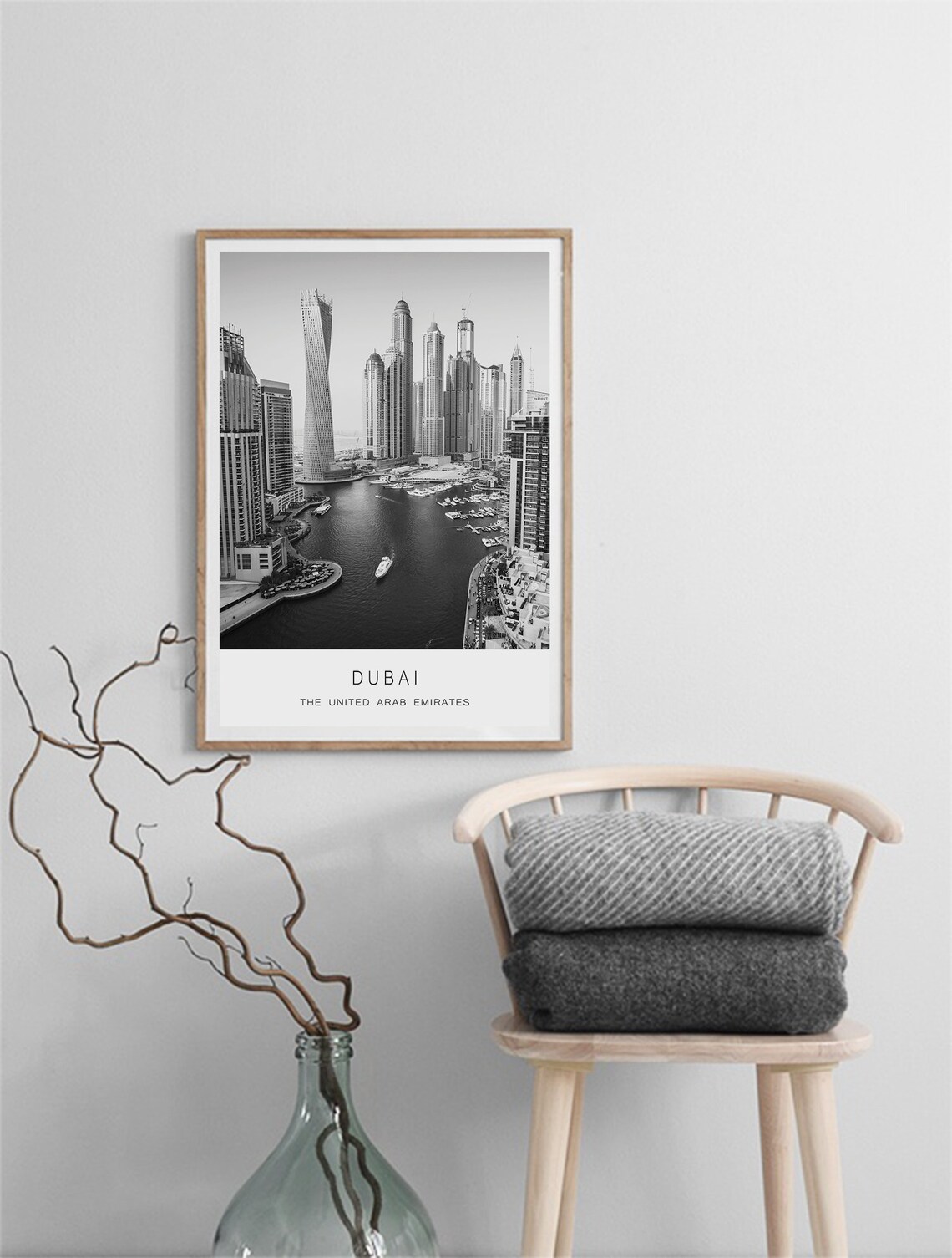 Dubai Poster Dubai Travel Decor Dubai Travel Art Dubai Travel Poster Dubai Print Dubai Wall Art Dubai Art City Prints City Wall - Image 2