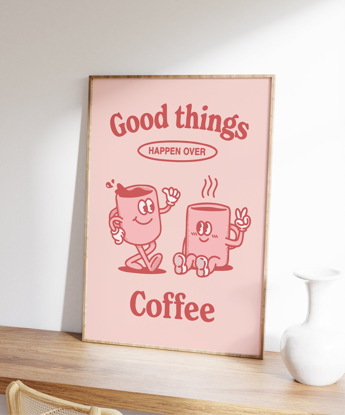 Kitchen Quote Print, Retro Drink Wall Art - Image 7