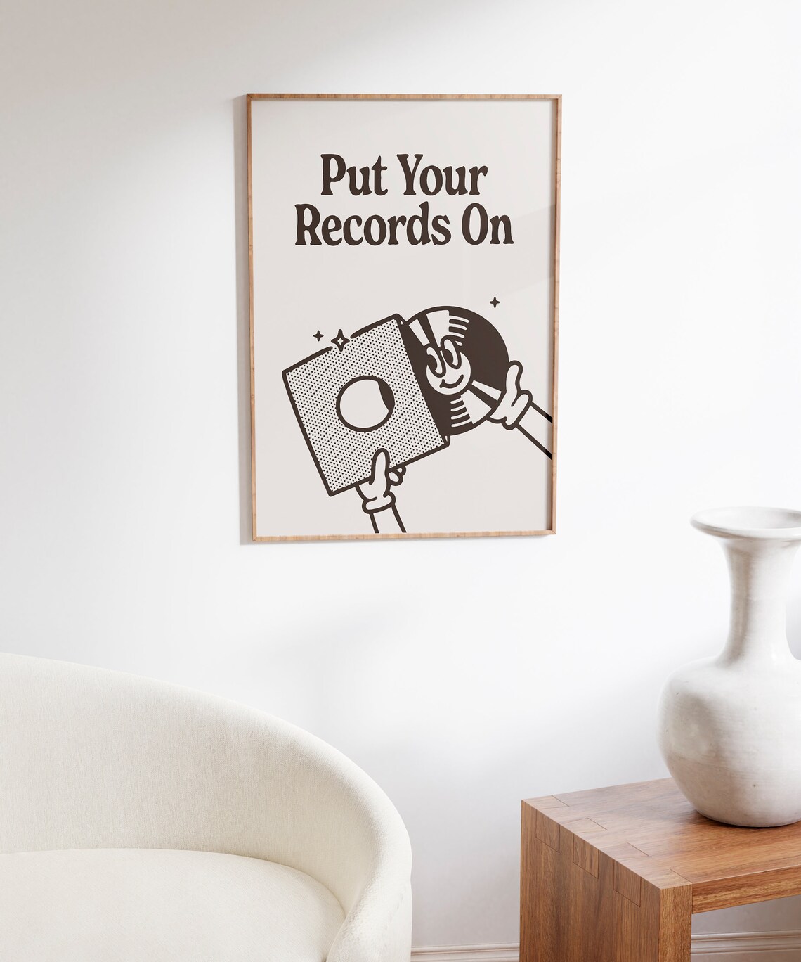 Retro Music Vinyl Record Art Print, Vintage Poster - Image 6