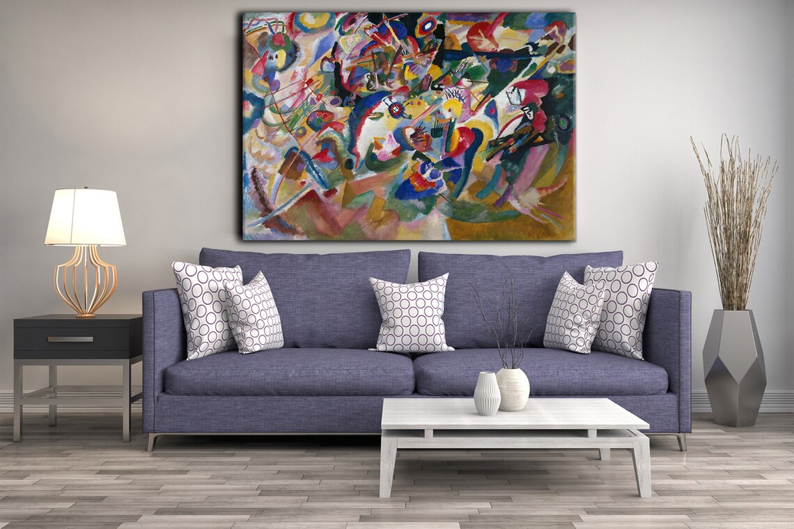 Wassily Kandinsky Entwurf 3, Abstract Art Print - Image 2