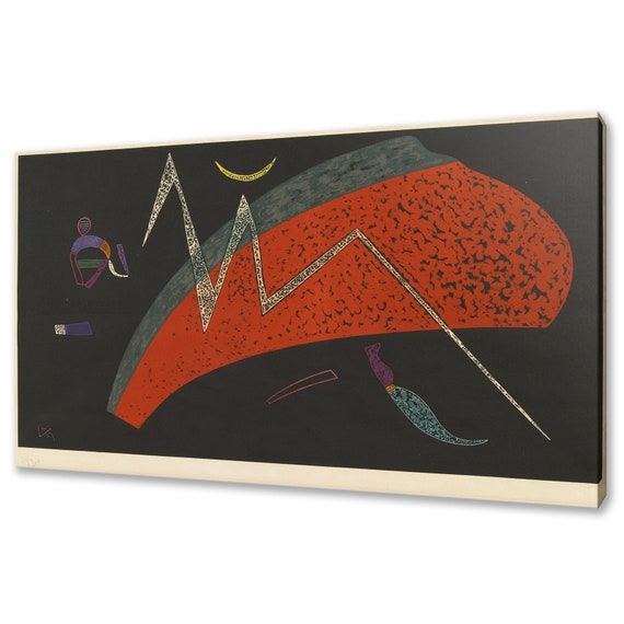 Wassily Kandinsky Watermelon 1939 Classic Design Abstract Decor Reproduction Print Wall Art Picture