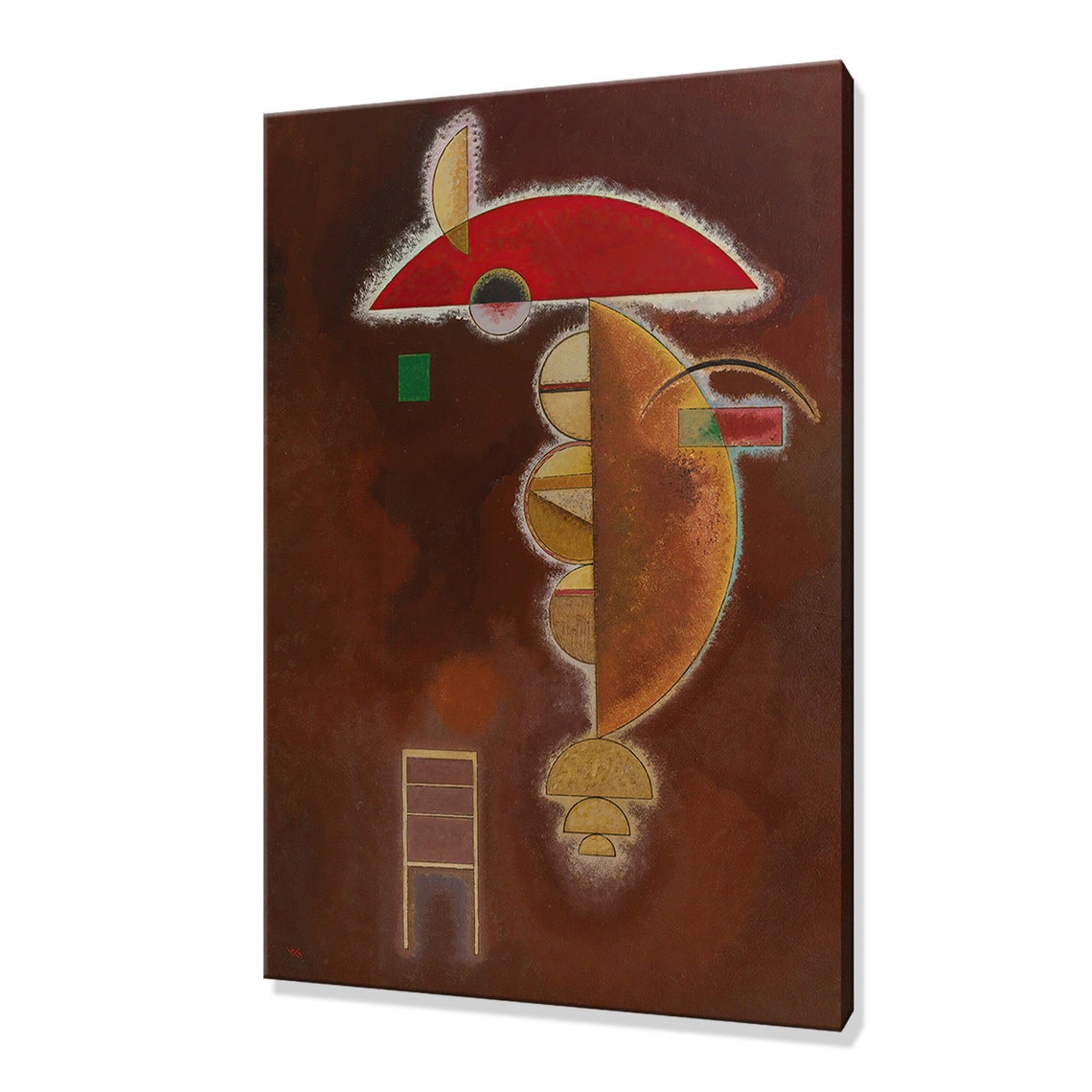 Wassily Kandinsky Gedrckt 1929 Classic Design Abstract Decor Reproduction Print Wall Art