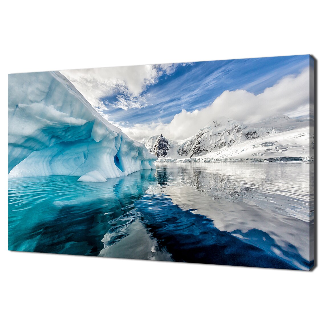 Iceberg In Andord Bay, Graham Land Art Print