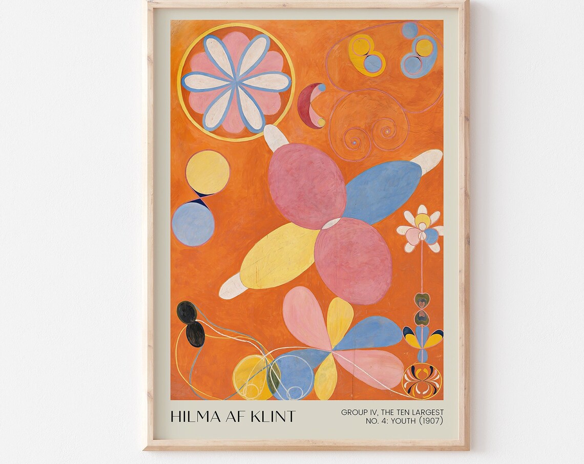 Hilma Af Klint Youth Abstract Poster Print