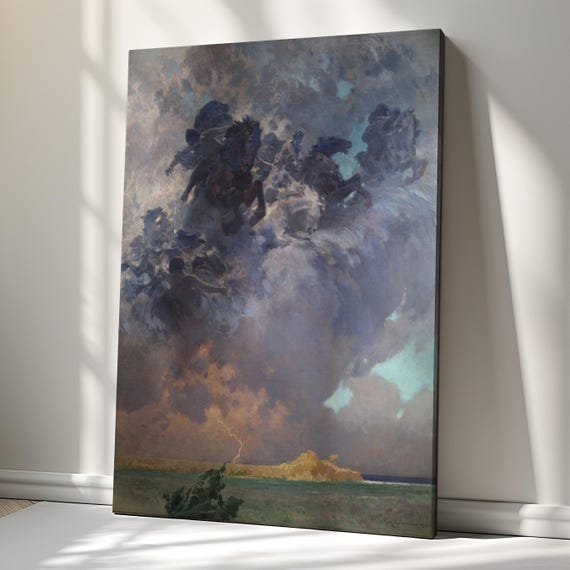 Tempest Print Classic Painting Reproduction Wall Art Decor Home Dcor Masterpiece By Zdzisaw Jasiski