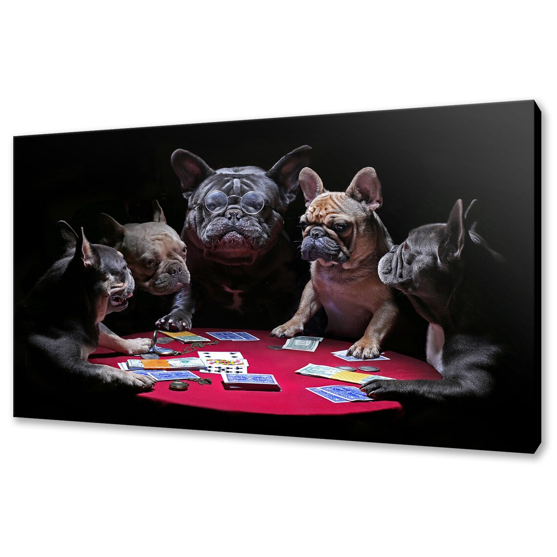 Custom French Bulldog Art Print, Dog Wall Decor