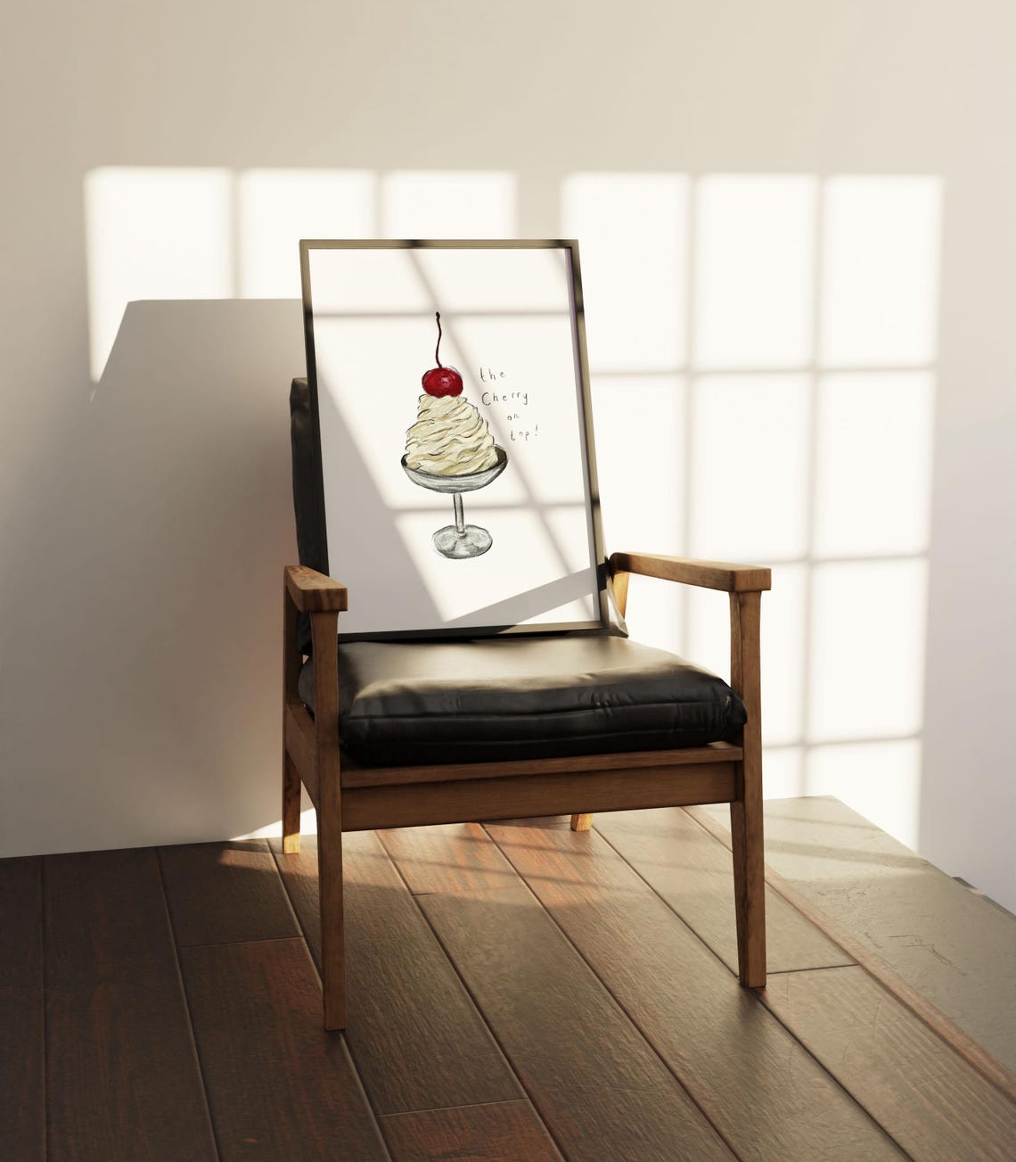 Ice Cream Poster, Kitchen Dessert Wall Art - Image 2