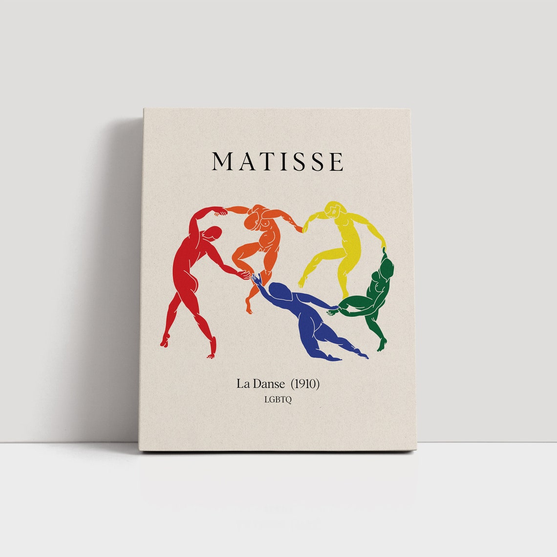 Henri Matisse La Danse 1910 Rainbow Dancers LGBTQ Pride Art Poster - Image 3