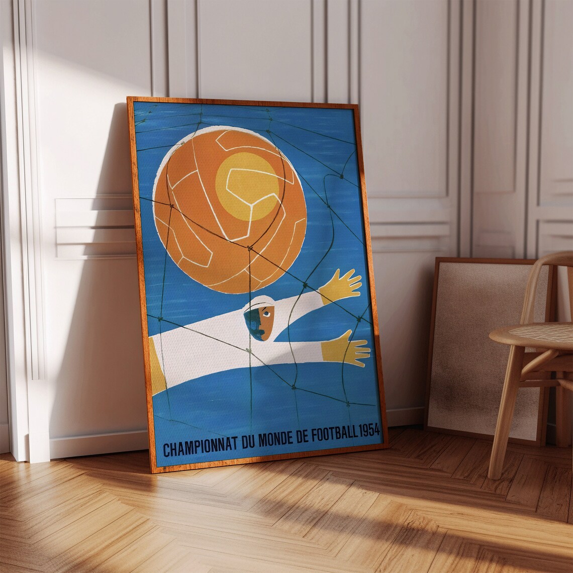 World Cup 1954 Vintage Football Travel Poster - Image 4