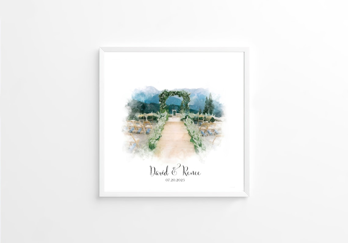 Personalized Watercolor House Portrait, New Home Art Print - Image 2