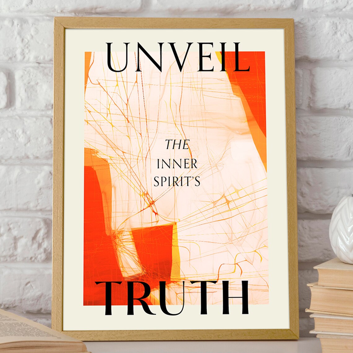 Unveil Truth Quote, Inspirational Room Decor - Image 2