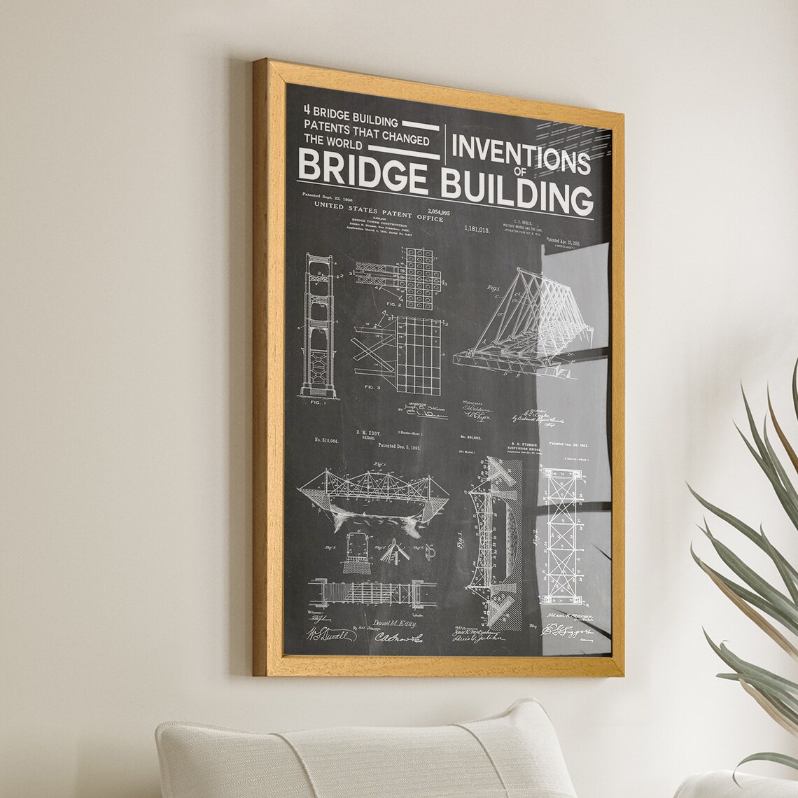 Bridging Innovation Bridge Engineering Patent Poster
