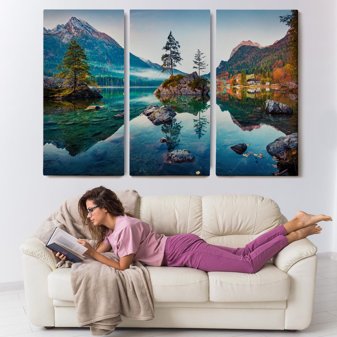 Hintersee Lake Germany Decorative Wall Art Nature Art Nature Wall Decor Nature Decor Nature Print - Image 3