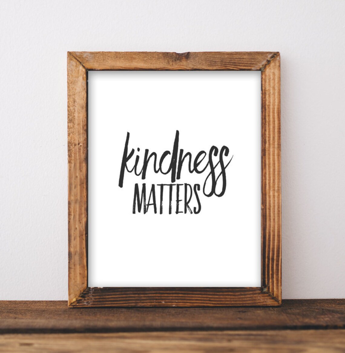 Kindness Matters Quote Poster, Office and Dorm Decor