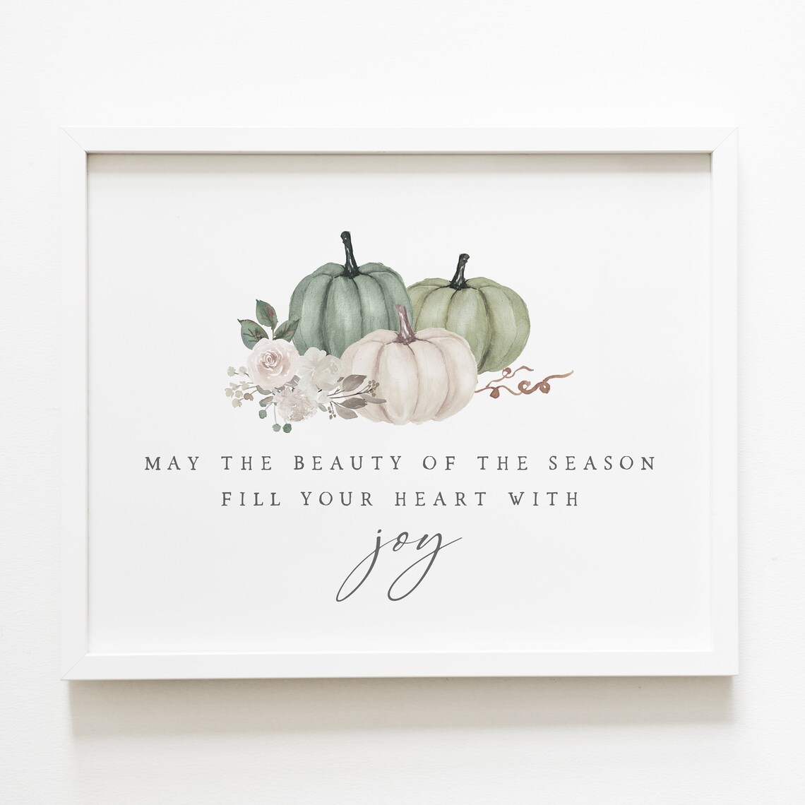 Fall Blessing Autumn Quote Art Print, Farmhouse - Image 4