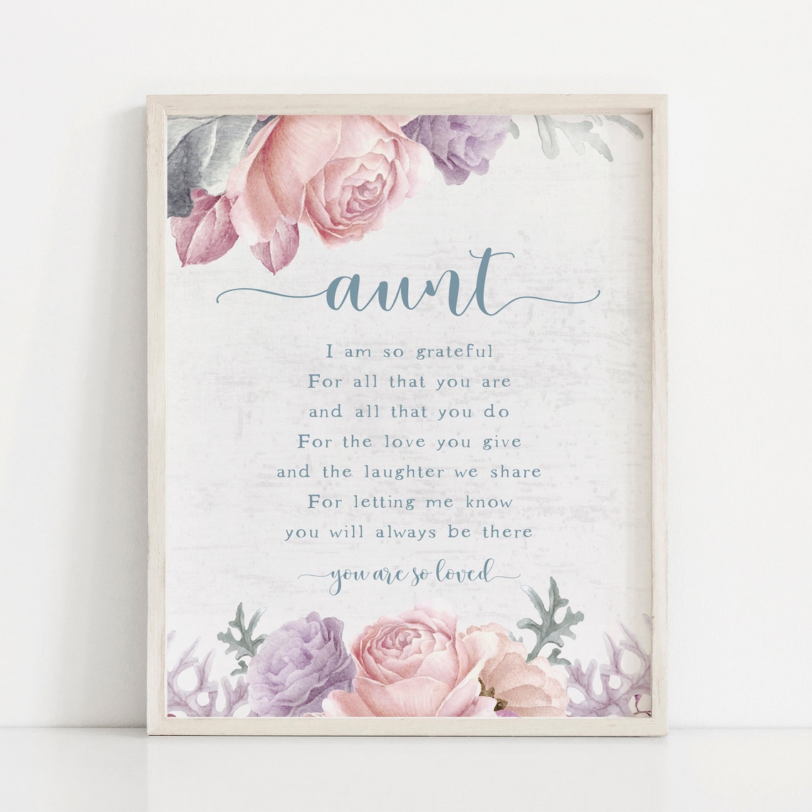 Instant Aunt Quote - Mothers Day Gift, Art Print - Image 5