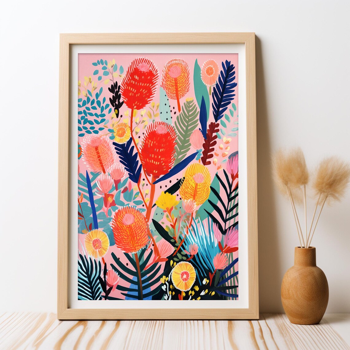 Australian Bottlebrush Wonderland Art Print