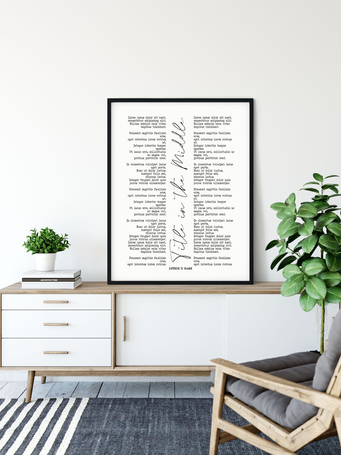 Custom Poem Motivational Art, Personalized Poster - Image 3