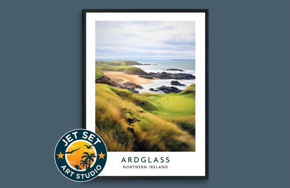 Ardglass Golf Course Poster Print, Northern Ireland