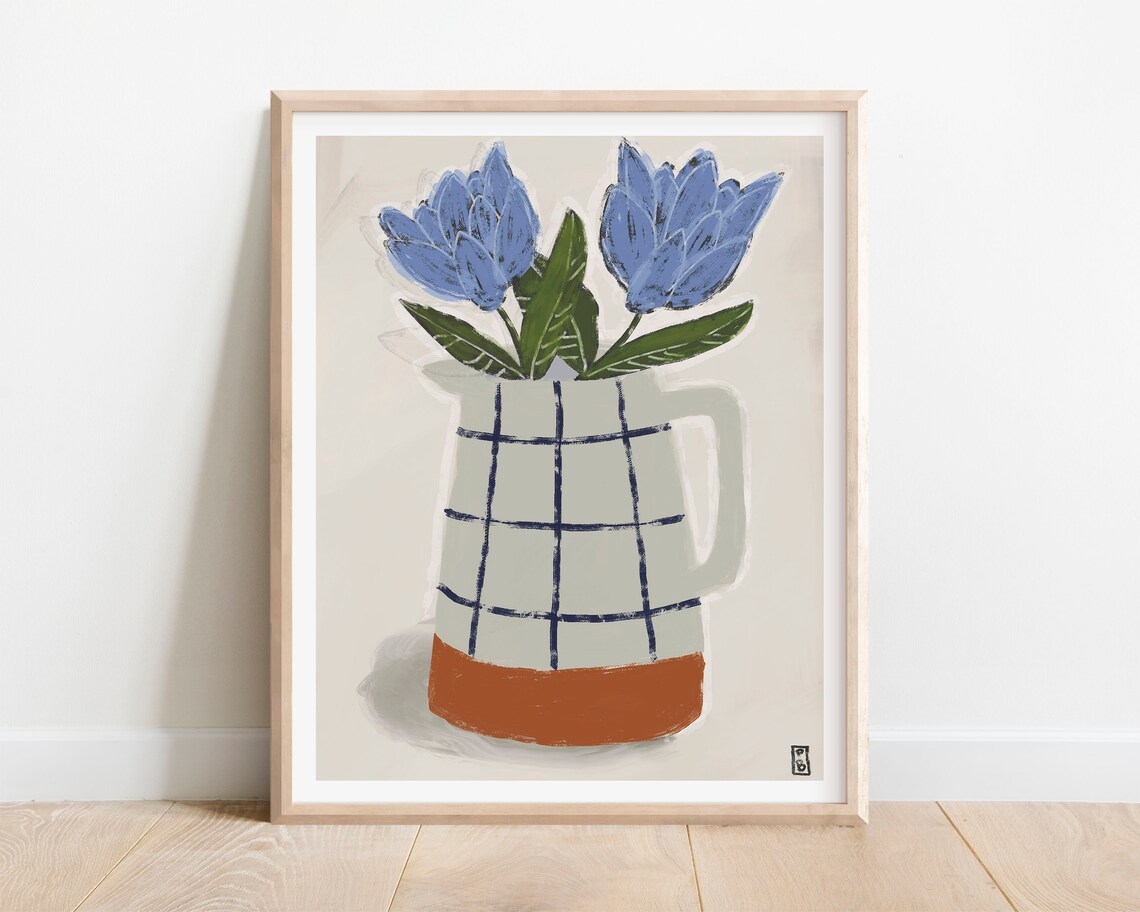 Still Life No. 25 by Pascale Berkowitz, Botanical Art Print