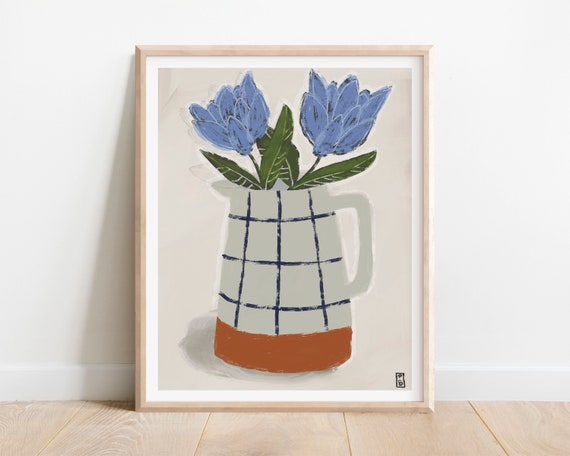 Still Life No. 25 by Pascale Berkowitz, Botanical Art Print